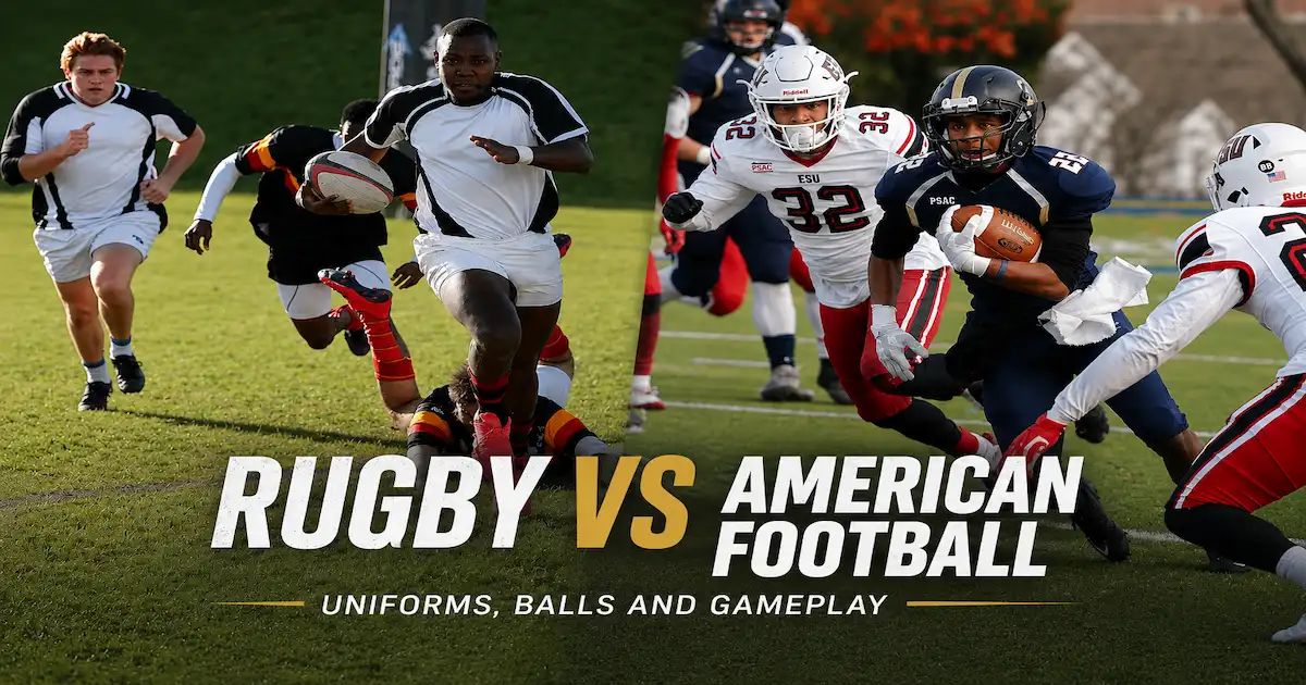 Rugby vs American Football: Comparing Uniforms, Balls and Gameplay