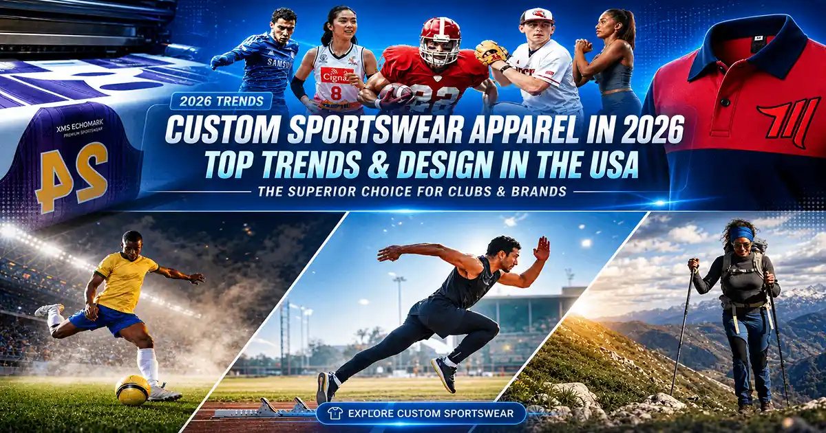 Custom Sportswear Apparel in 2026 | Top Trends & Design in the USA