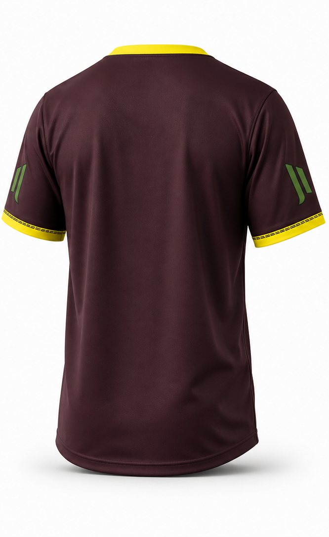 Baseball Uniform Performance Top - Back View