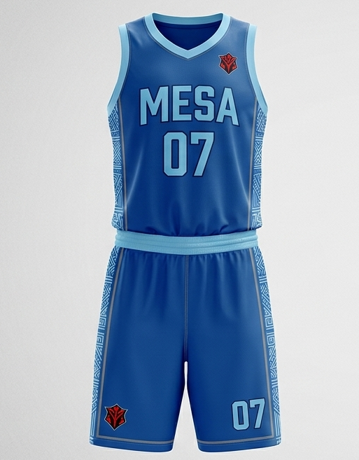 Basketball Team Uniform V-Neck