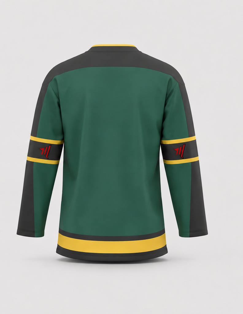 Ice Hockey Classic Jersey - Back View