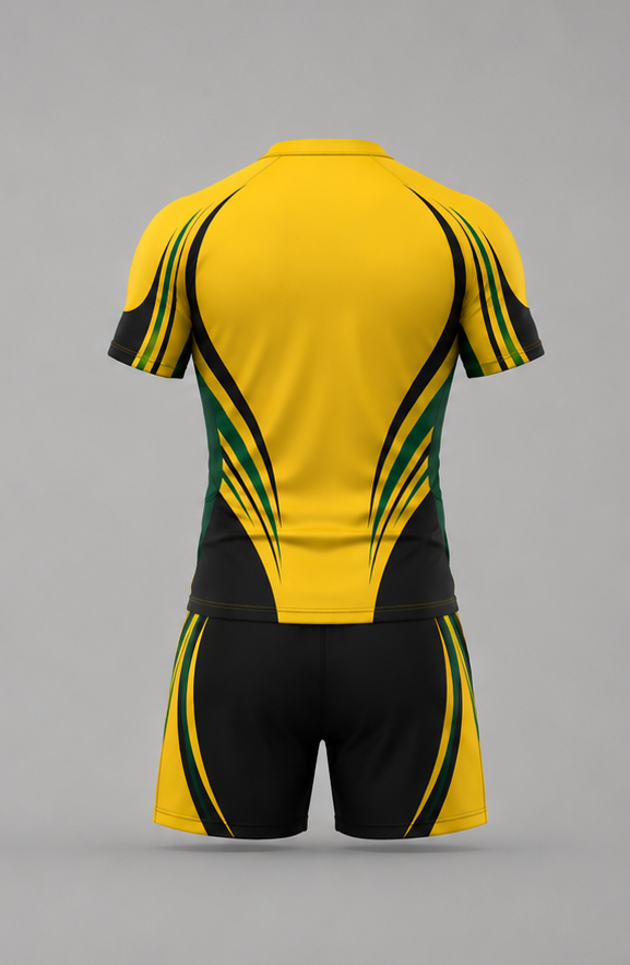 Rugby Game Kit - Back View