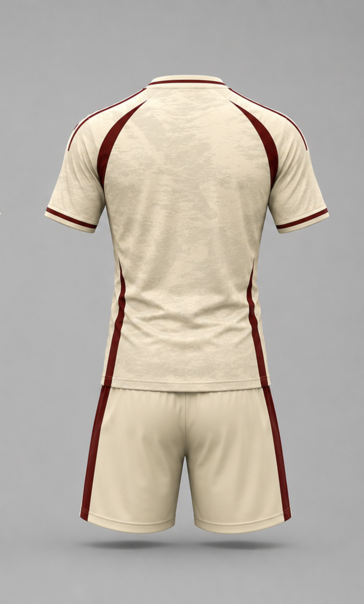 Rugby Uniform Kit - Back View