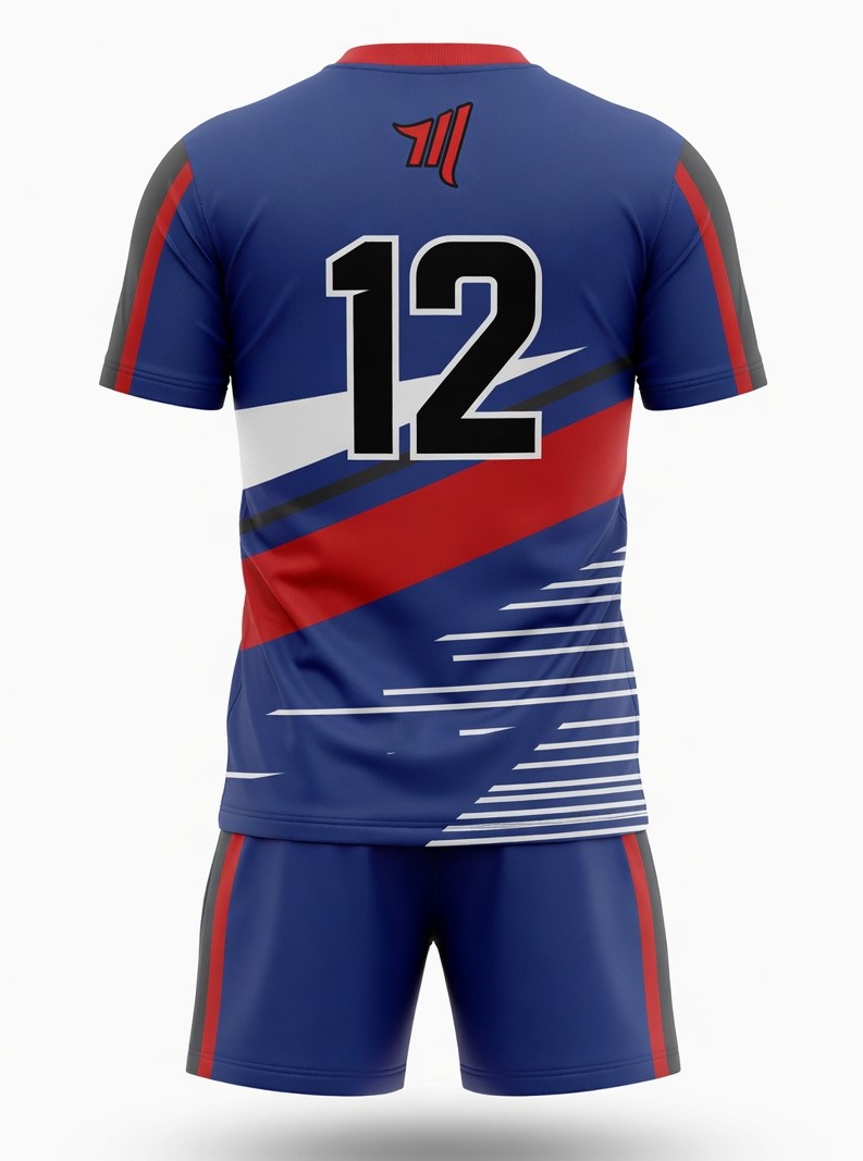 Volleyball Game Uniform - Back View