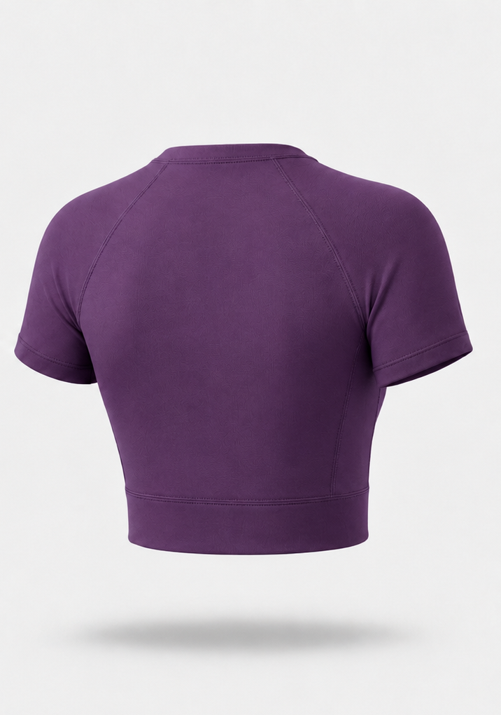 Activewear Crop Top - Back View