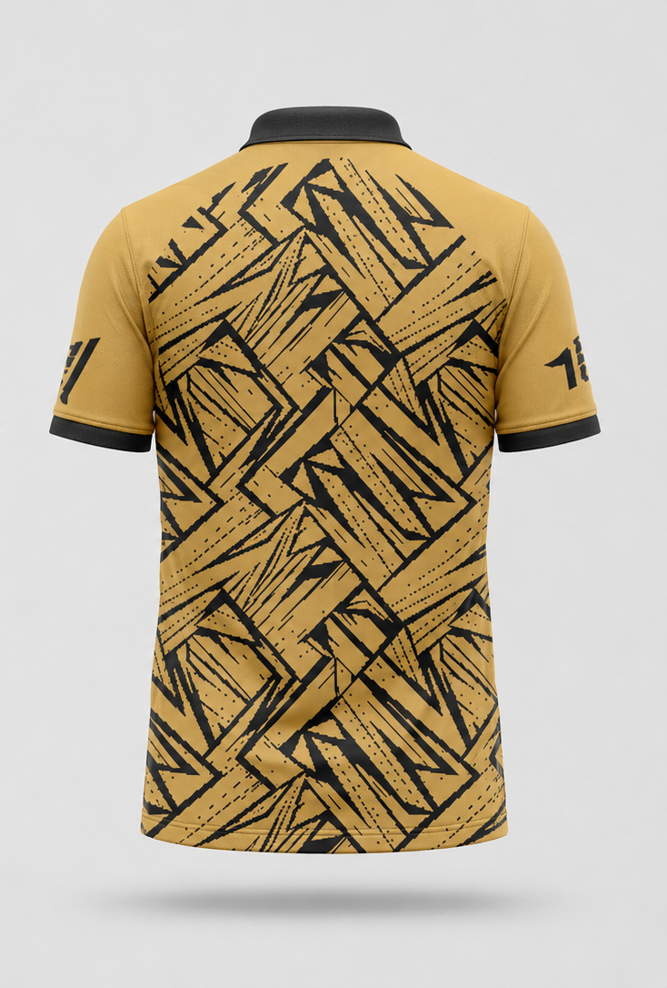 MESA SUBLIMATED POLO - Back View