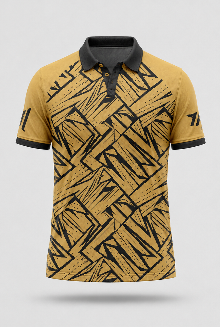 MESA SUBLIMATED POLO - Front View