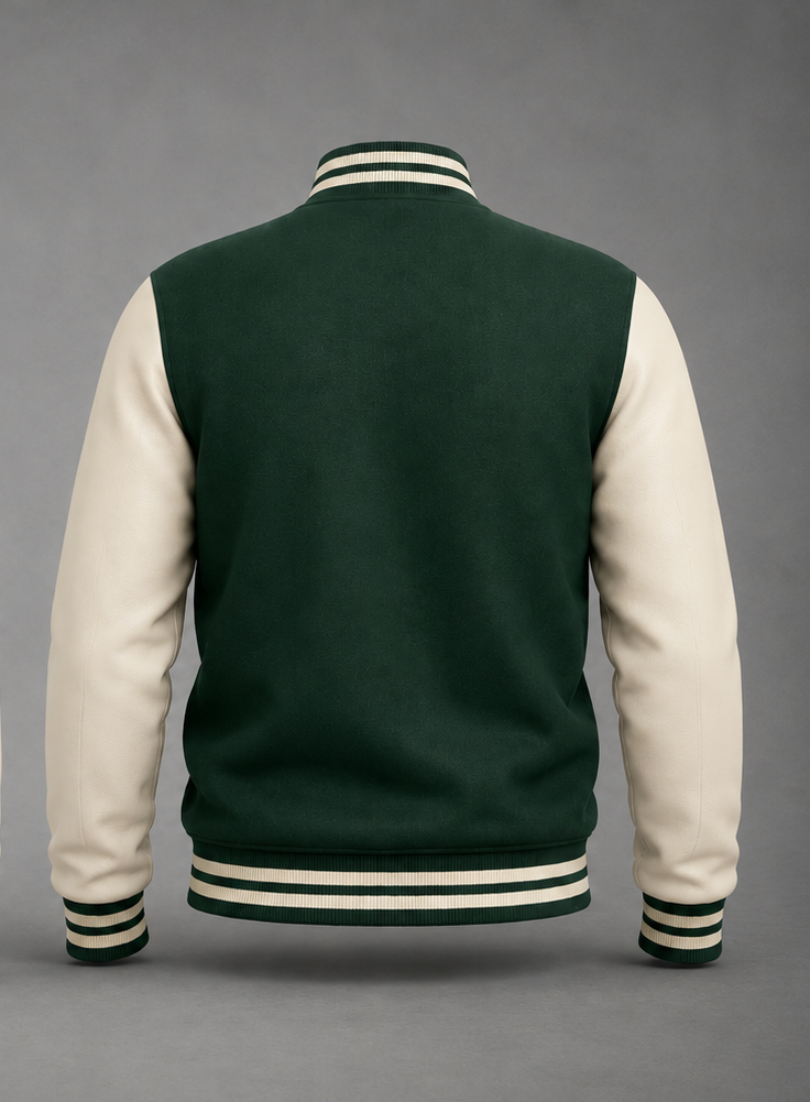 MESA COLLEGE Varsity Jacket - Back View