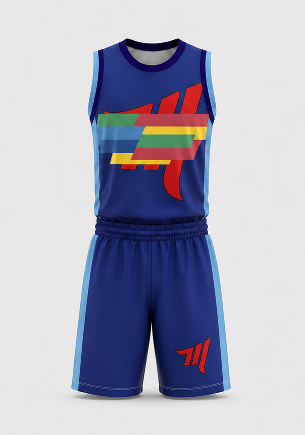 Basketball Performance Uniform - Front View