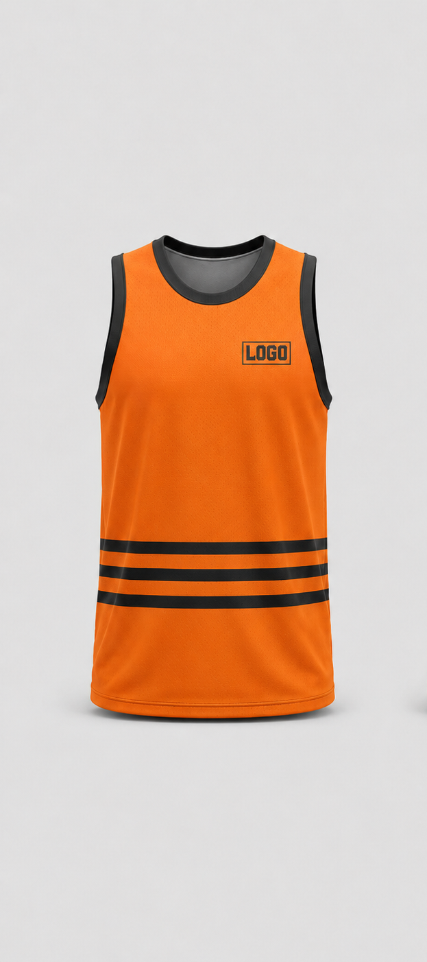 CUSTOM BASKETBALL JERSEY - Front View