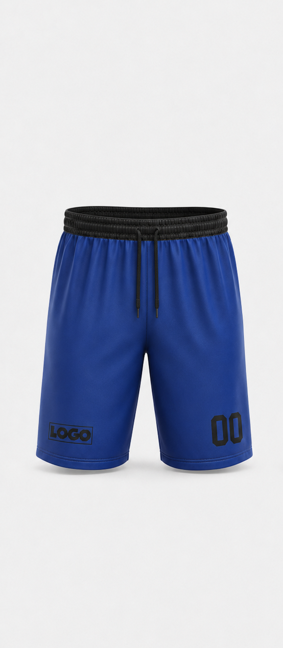 CUSTOM SOCCER SHORTS - Front View