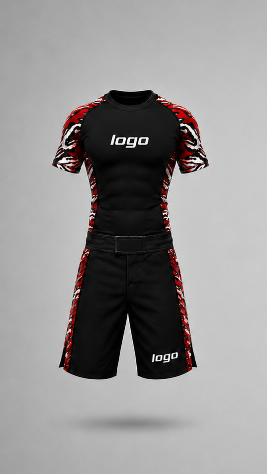 CUSTOM MMA UNIFORM - Front View