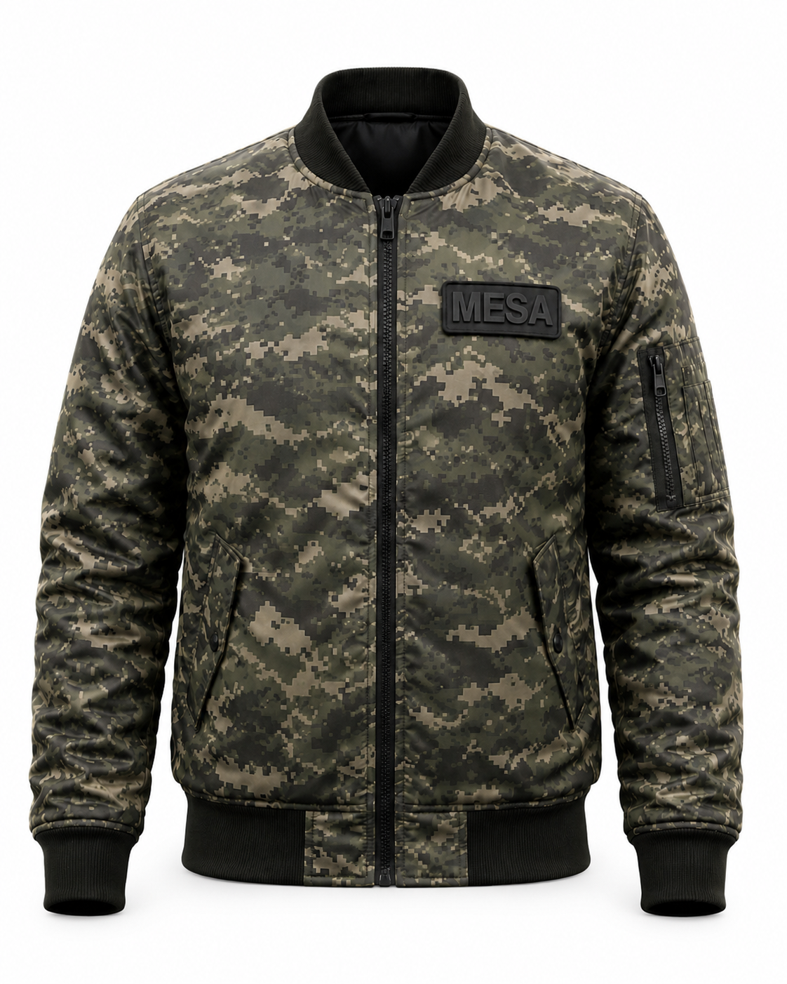 Digital Camo Flight Jacket