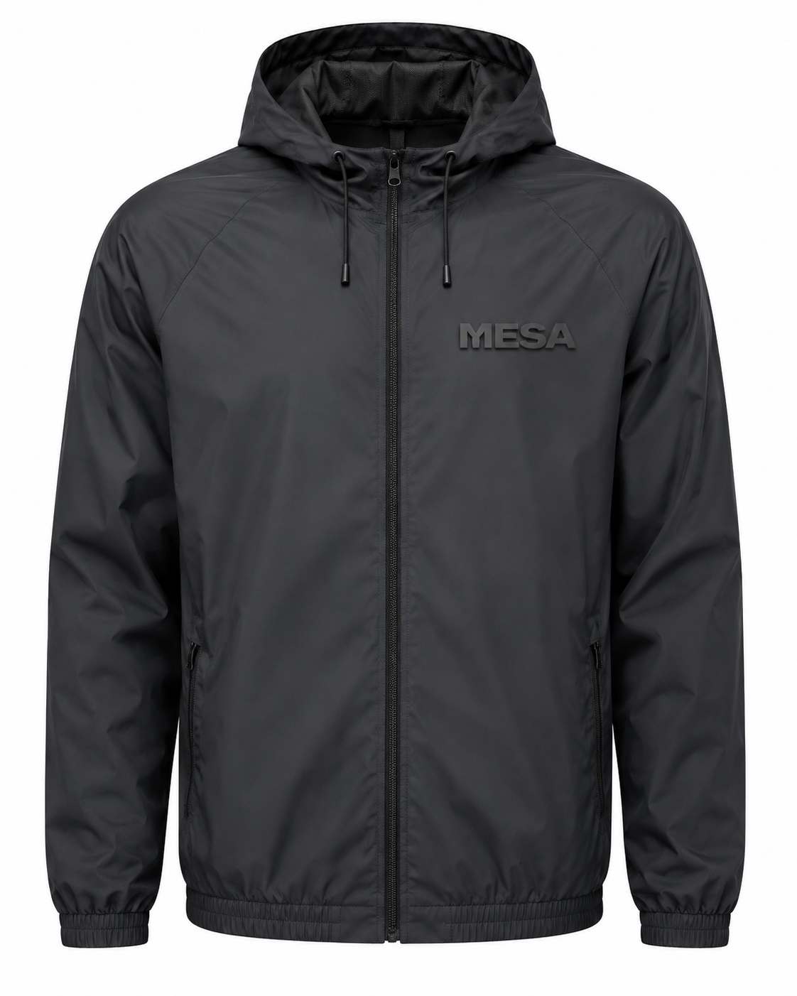Windbreaker  Hooded Jacket - Front View