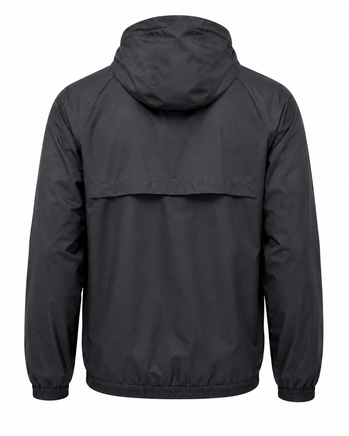 Windbreaker  Hooded Jacket - Back View