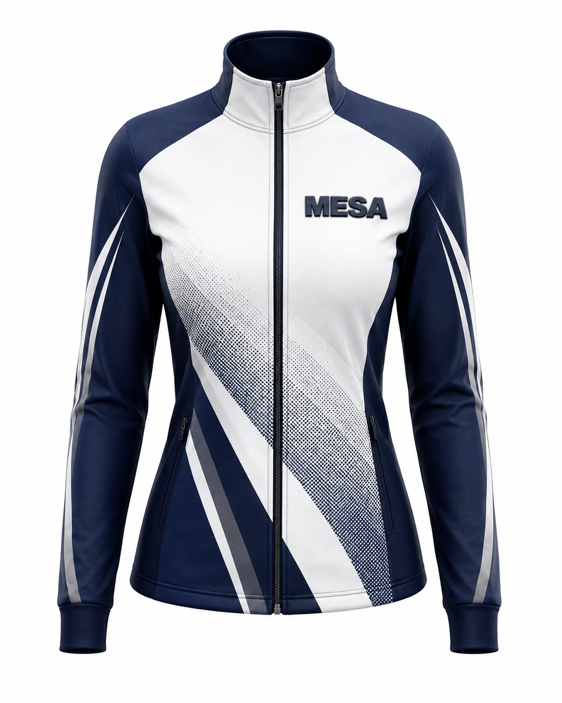 Women’s Pro Sublimation Track Jacket - Front View