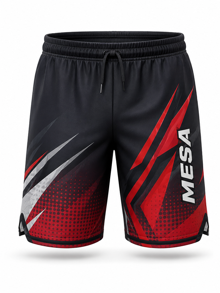 MESA Pro Sublimation Shorts - Front View