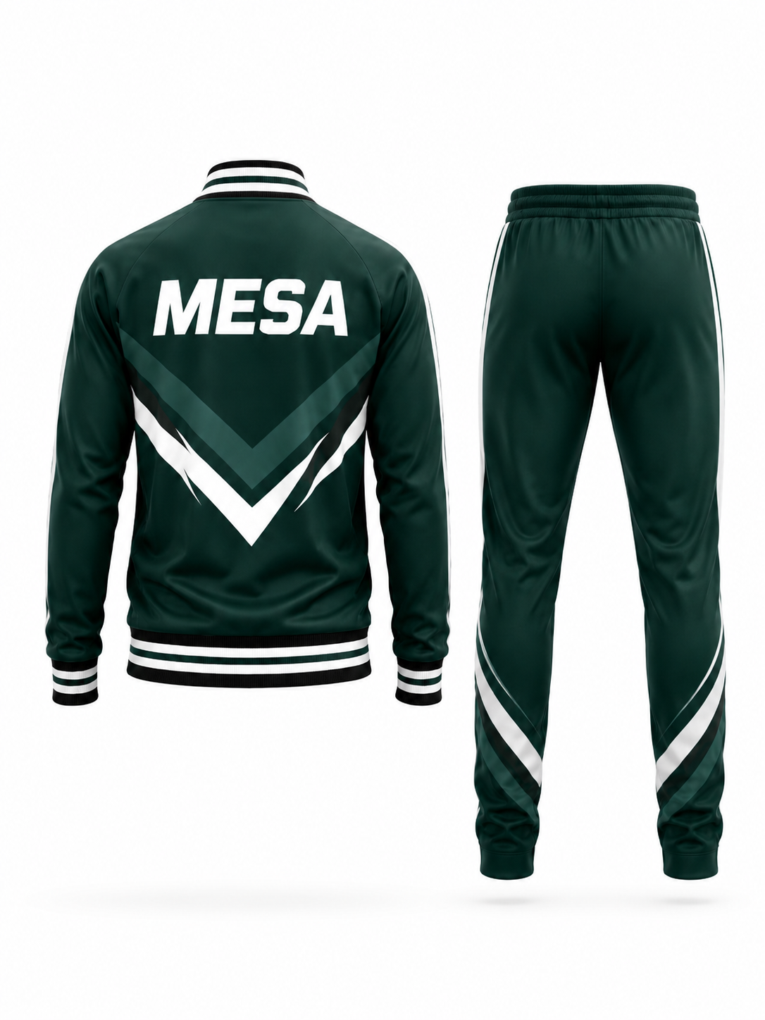 MESA Velocity Chevron Track Jacket - Back View