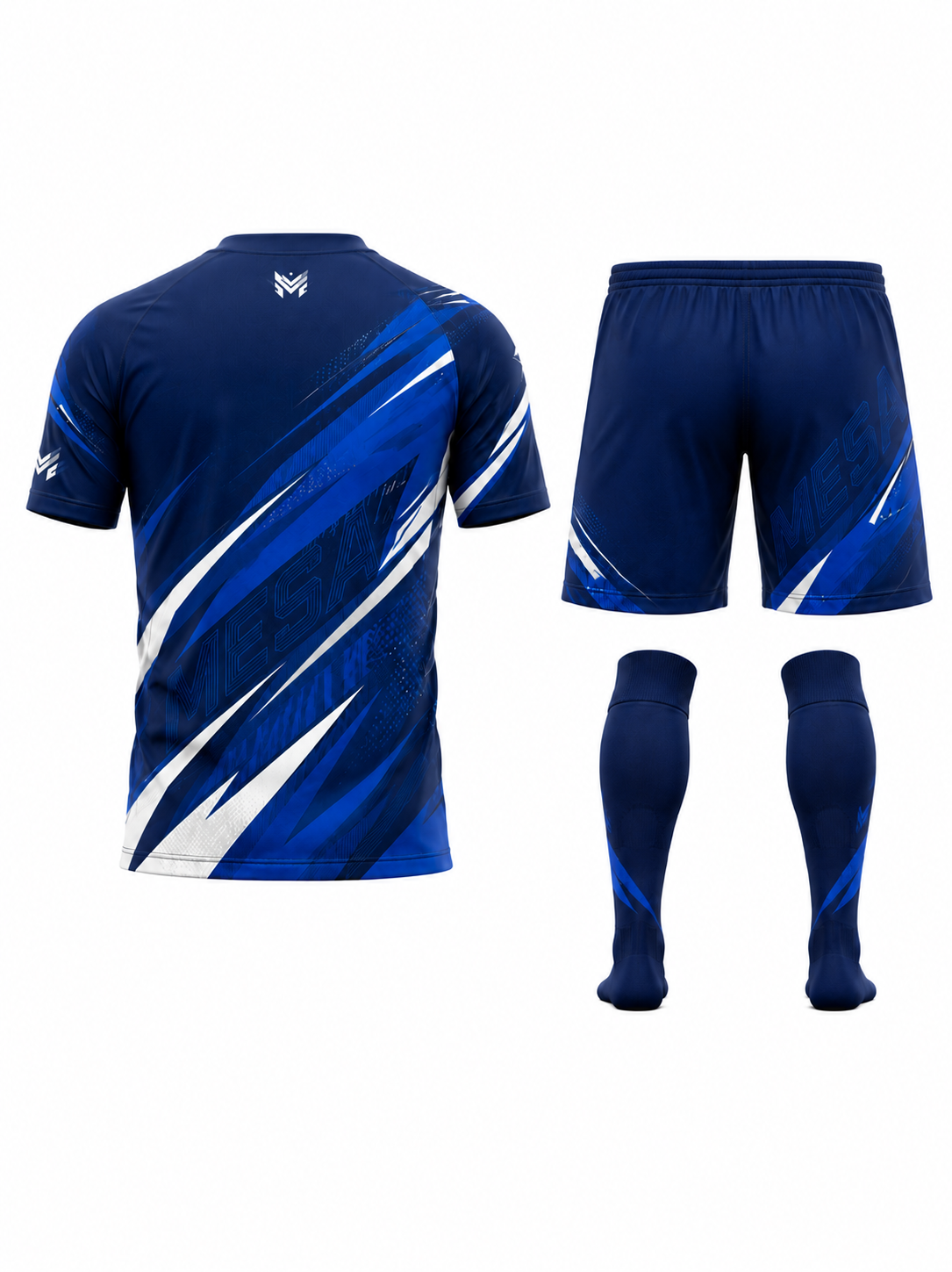 MESA Pro Sublimated Soccer Uniform - Back View