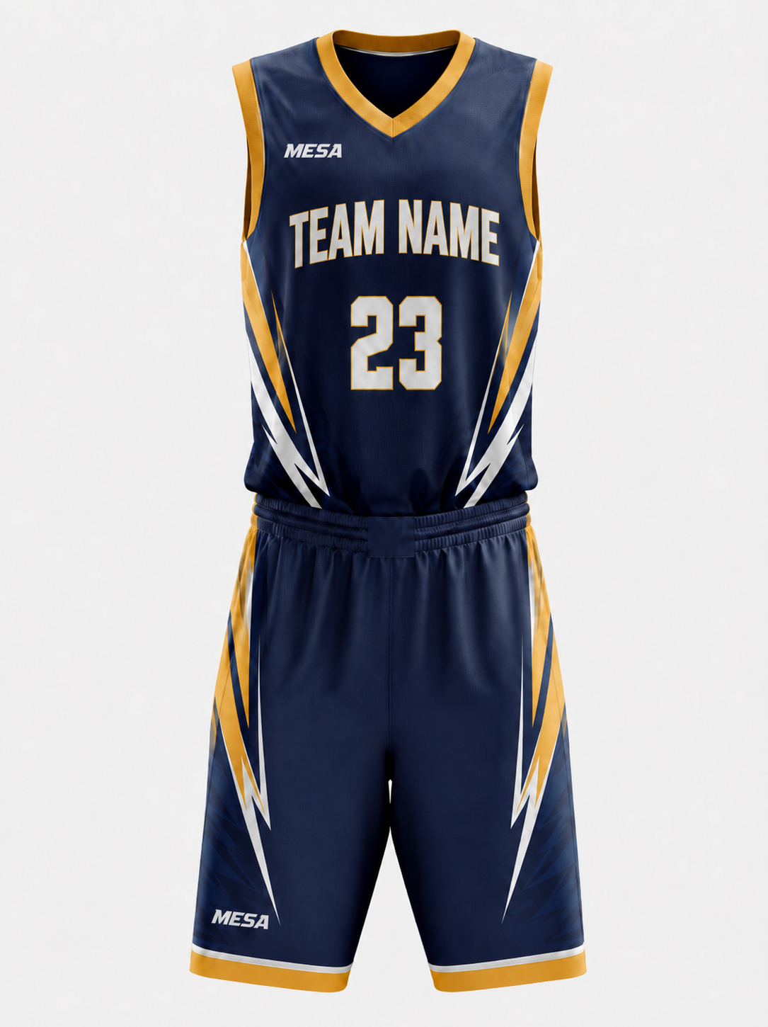 Adult Kit Basketball Uniform  - Front View