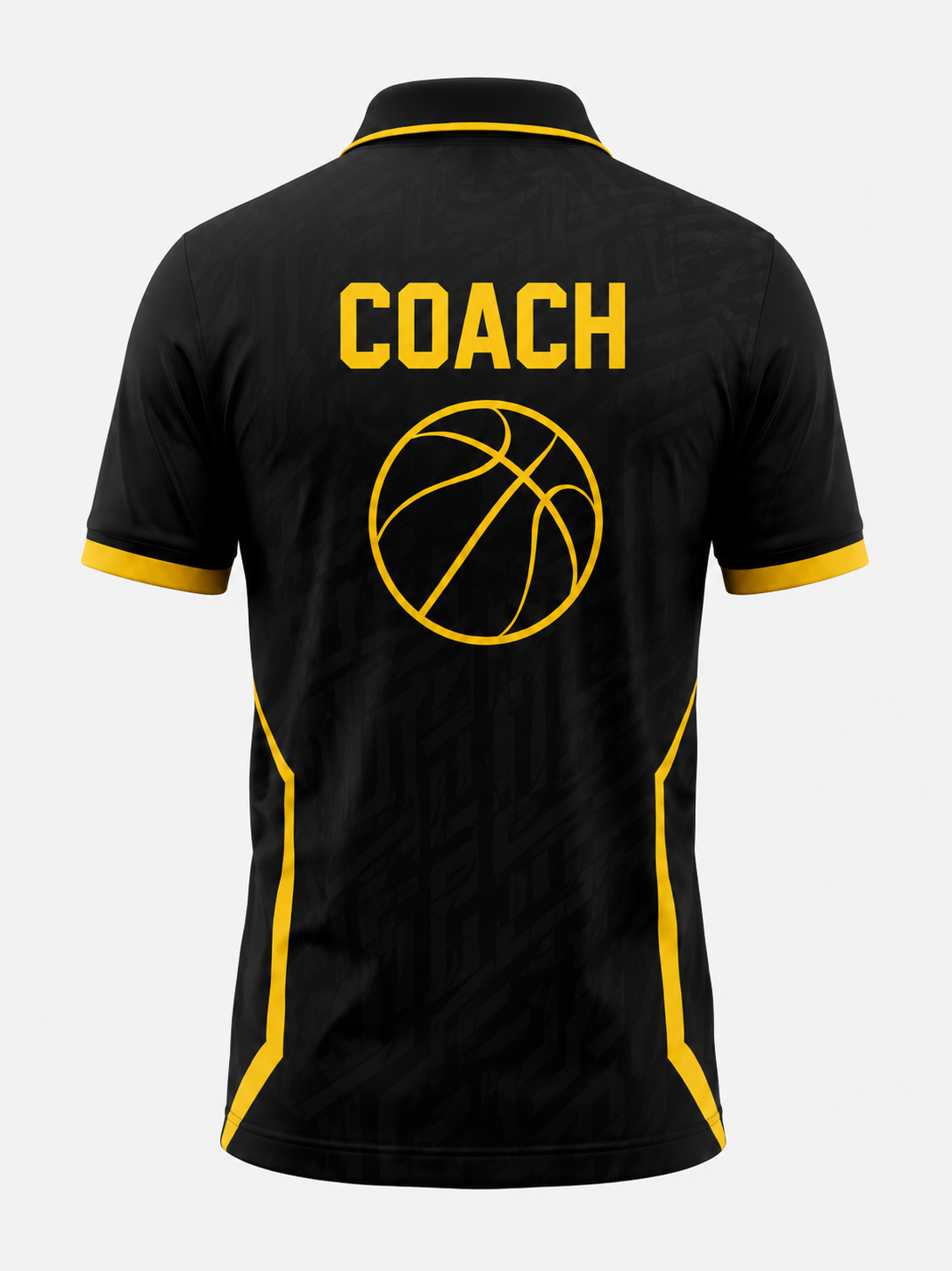 MESA Elite Basketball Coach Polo - Back View