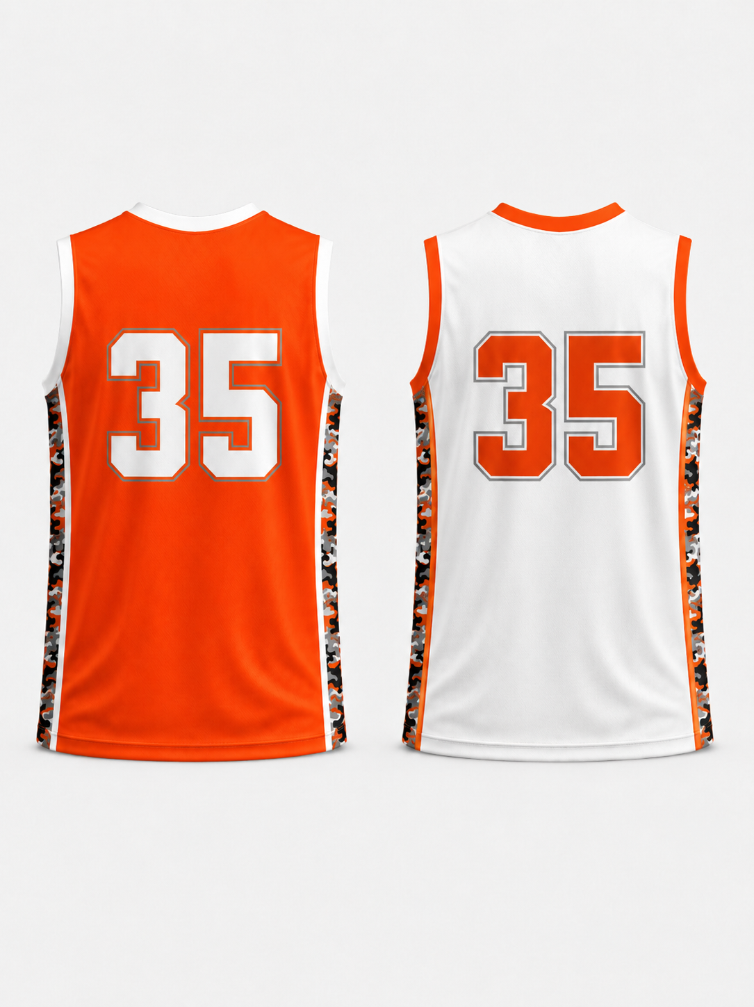 MESA Reversible Basketball Jersey - Back View