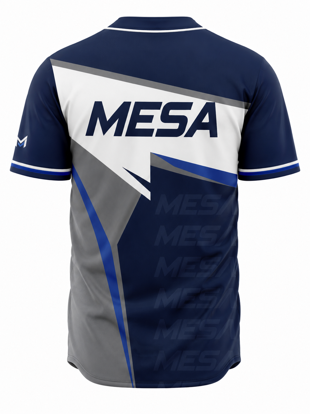 MESA Elite Baseball Coach Jersey - Back View