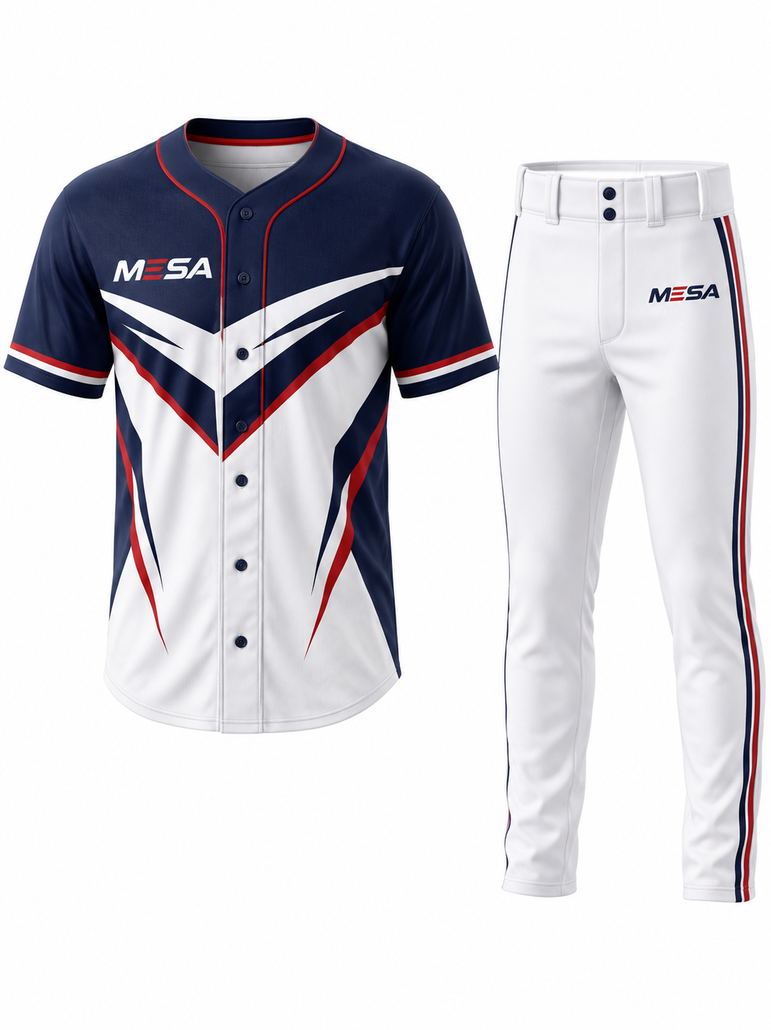  Apex Strike Sublimated Baseball Uniform - Front View