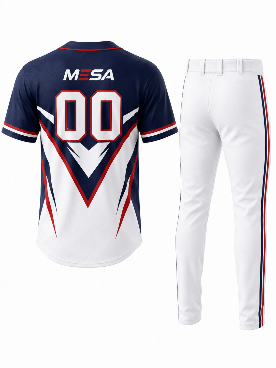  Apex Strike Sublimated Baseball Uniform - Back View