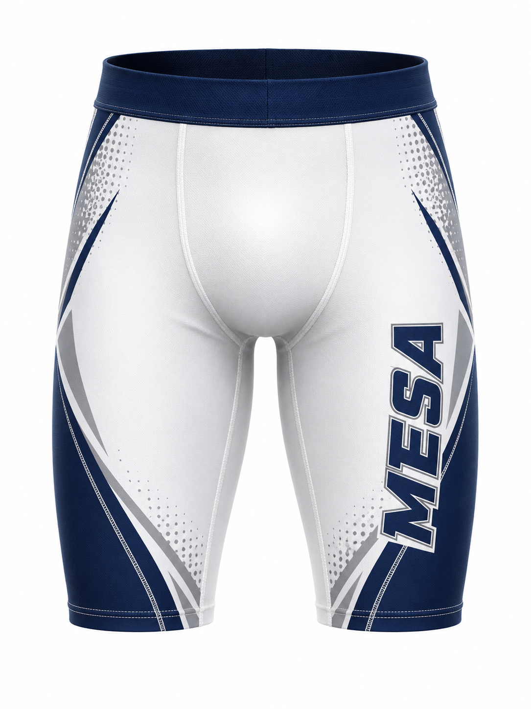 MESA Pro-Fit Sublimated Baseball Sliding Shorts - Front View