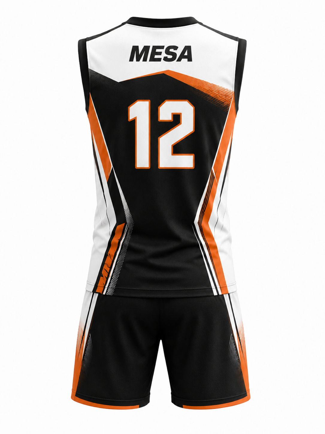 MESA Apex Strike Volleyball Uniform - Back View