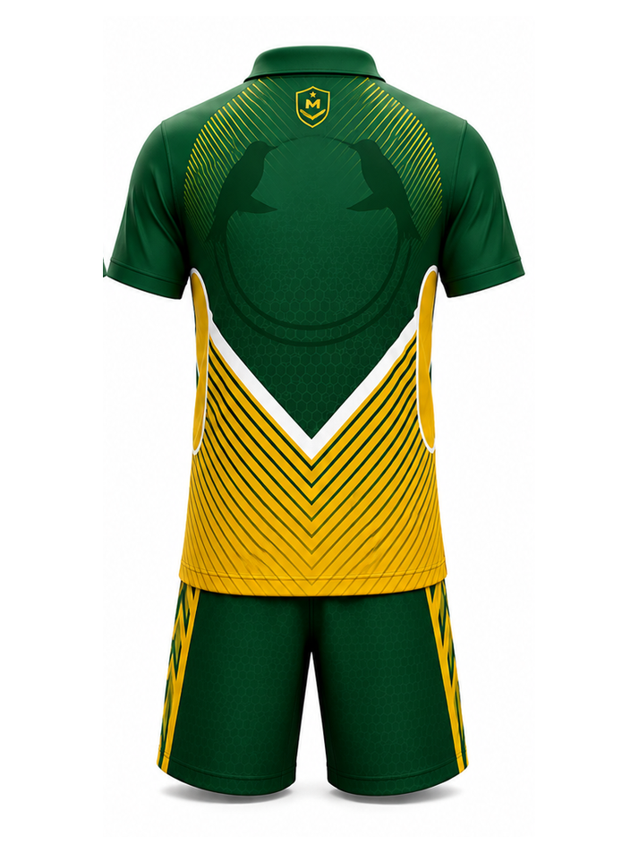 Rugby Performance Polo Uniform - Back View