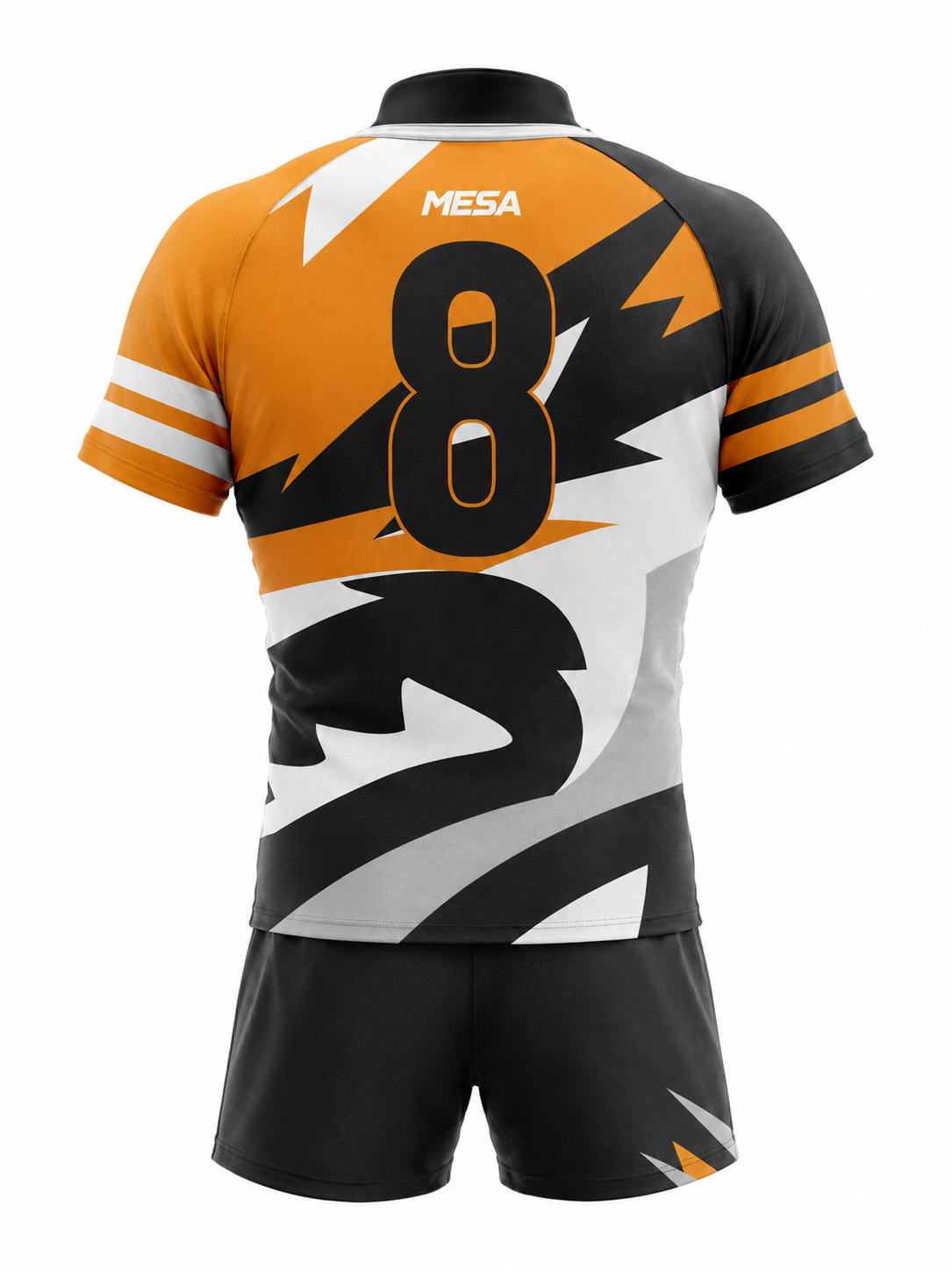 MESA Thunder Strike Rugby Uniform - Back View