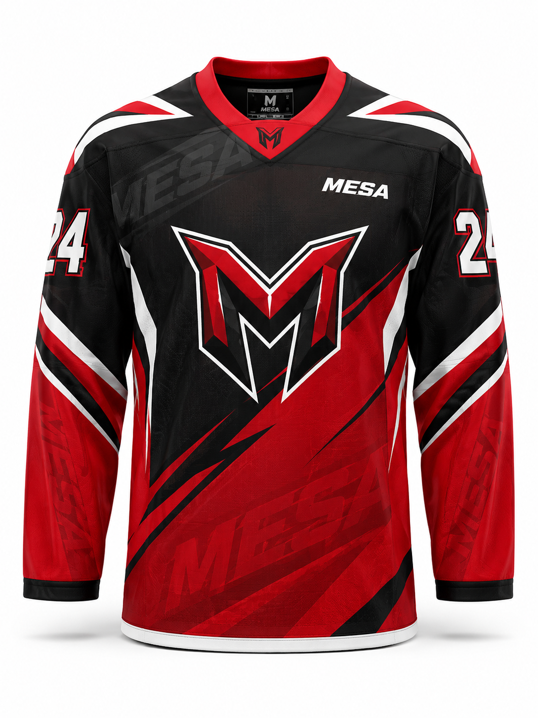 MESA Apex Strike Sublimated Ice Hockey Jersey - Front View