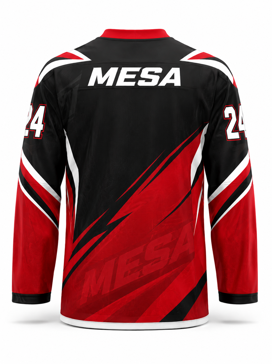 MESA Apex Strike Sublimated Ice Hockey Jersey - Back View