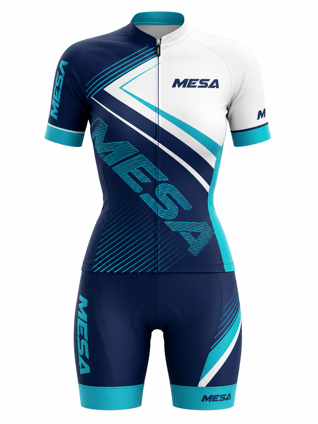 MESA Aero  Strike Women’s Cycling Uniform - Front View