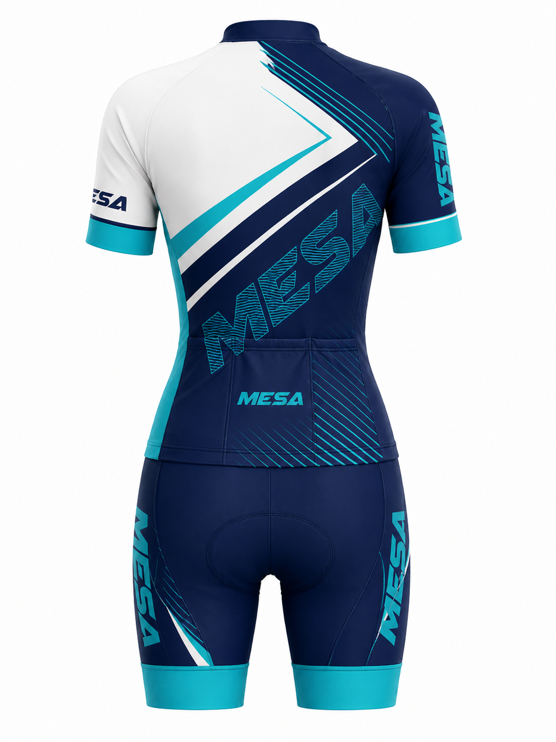 MESA Aero  Strike Women’s Cycling Uniform - Back View