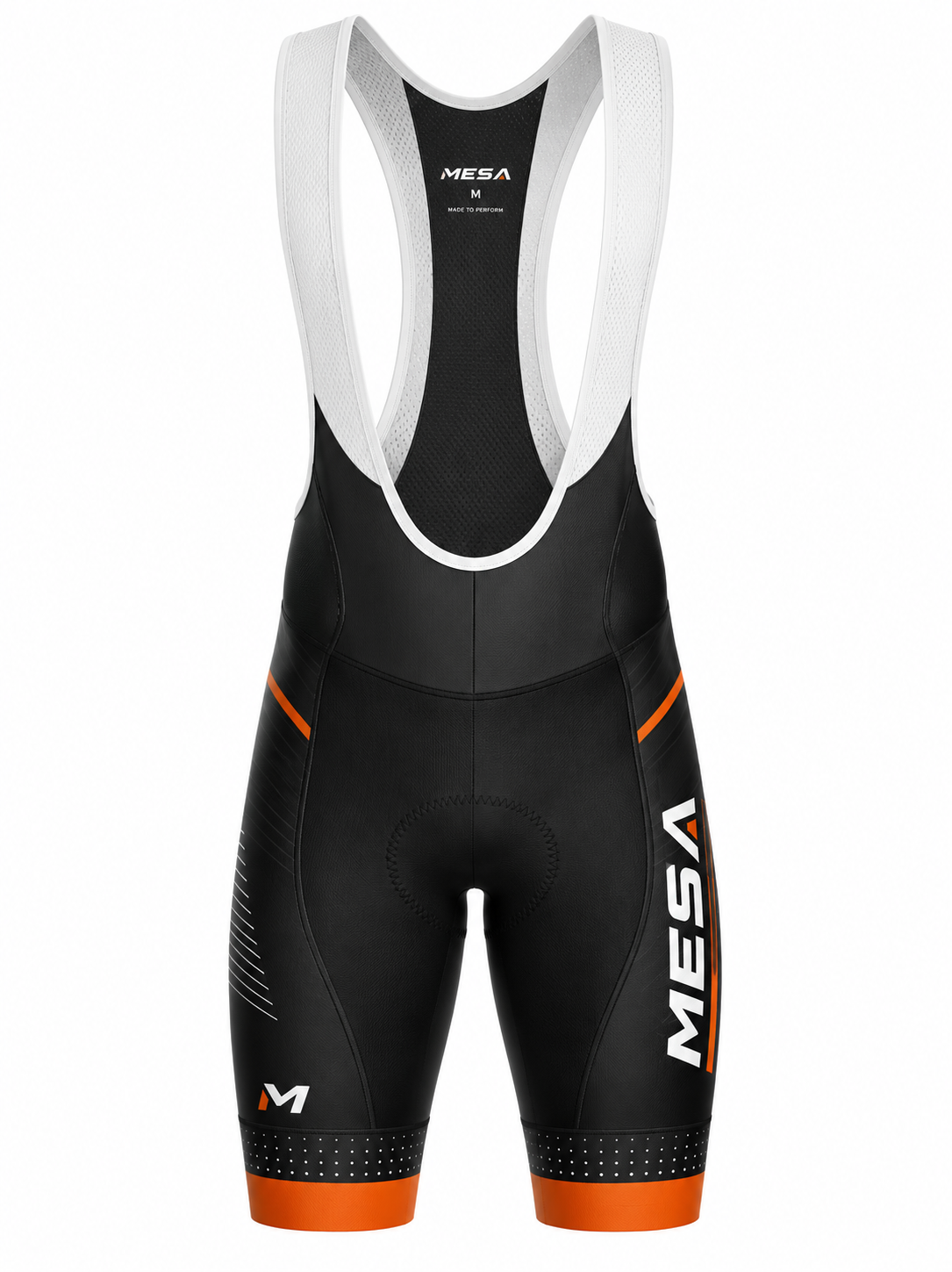 MESA  Cycling Bib Shorts - Front View