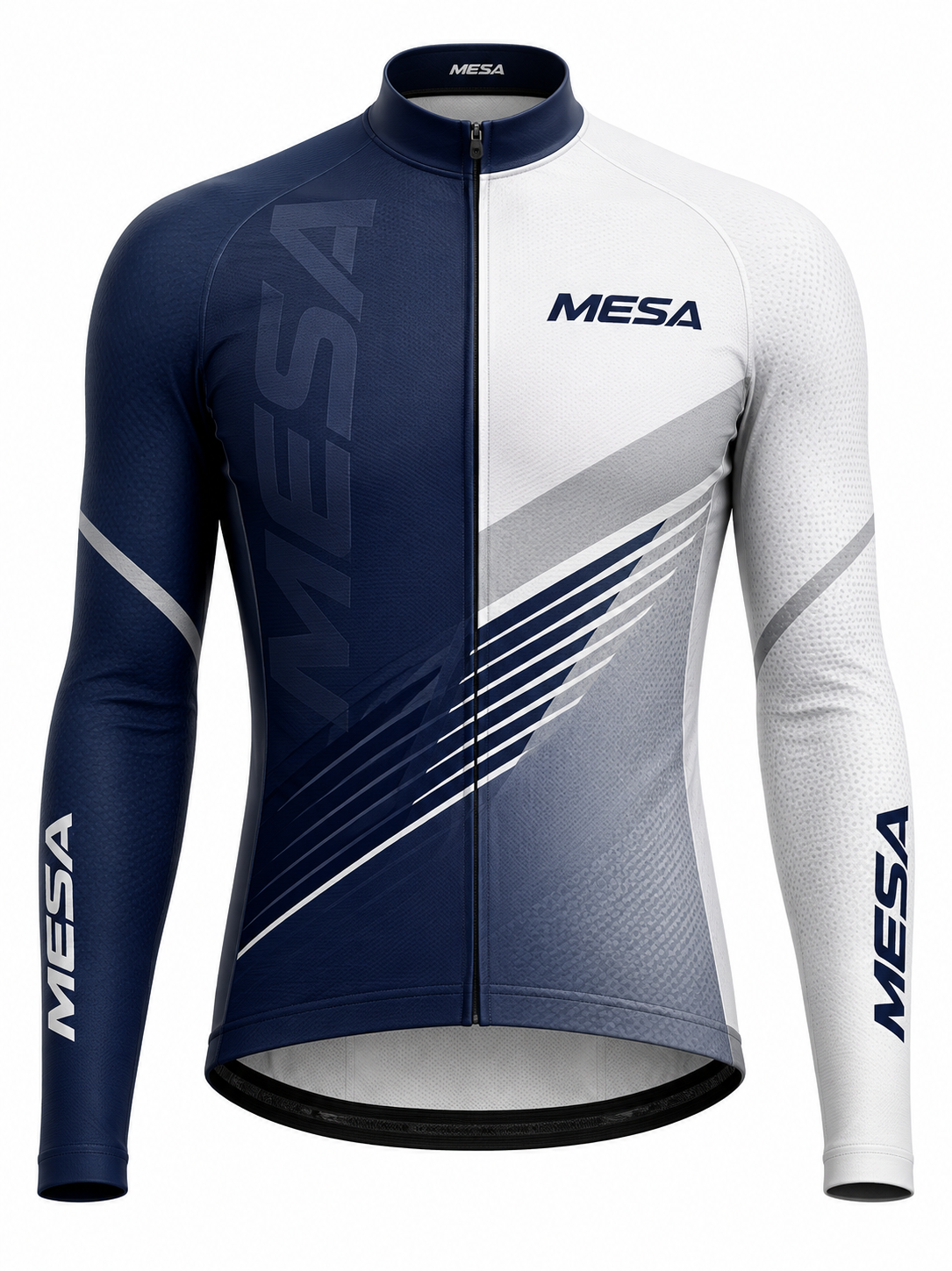 Apex Velocity Long-Sleeve Cycling Jersey - Front View