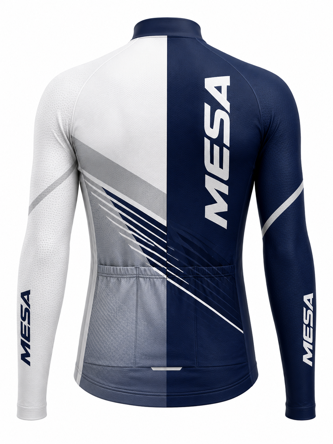 Apex Velocity Long-Sleeve Cycling Jersey - Back View